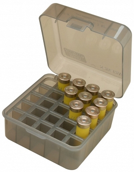 Pudełko na amunicję śrutową S25D-41 MTM (25szt, kal.12, 16, 20)
