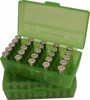 Pudełko na amunicję krótką P50-44-16 MTM (50szt,44Mag...)