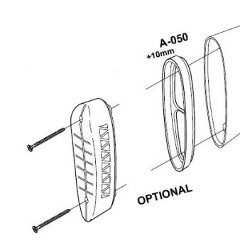 Dystans do stopki Fabarm 10mm A-050 SDASS/Martial