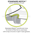 Czapka Notch Adjustable Athlete OD Blank  Standard Notch / One Size NCA-AODB-01 - 4