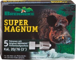 Amunicja Brenneke kal. 20/76 SuperMagnum 28,4g (5szt) 2002525