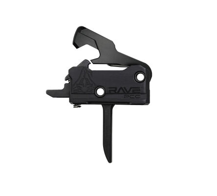 Spust Rise Armament Rave PCC Flat z pinami - Single Stage - 3.5lb - Czarny - T017F-PCC-BLK