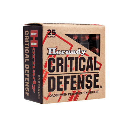 Amunicja Hornady kal.380Auto FTX Critical Defense 90gr/5,8g (25szt) 90080