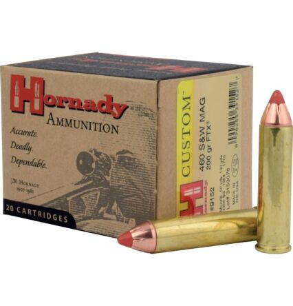 Amunicja Hornady kal.460S&W FTX 200gr/12,96g (20szt) 9152