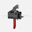 Spust Rise Armament Rave 140 z pinami - Single Stage - 3.5lb - Czerwony - Flat - T017F-RED - 4