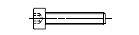 00000-1512 śruba M4 x 20 Recknagel (zacisk-tylna obejma)