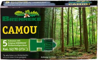 Amunicja Brenneke kal. 12/70 Camou 28,4g (5szt) 127024