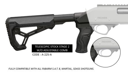 Kolba Fabarm Telescopic Stage 2 A-225-A (MARTIAL, SDASS, SAT8)