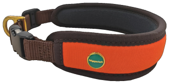 Obroża Fashion orange-brąz rozm.XS (30-40cm) 2317 00007 Niggeloh