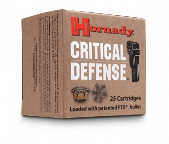 Amunicja Hornady kal.357Mag Critical Defense FTX 125gr/8,1g (25szt) 90500