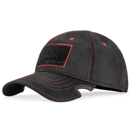 Czapka Notch Adjustable Athlete Operator  black/red Standard Notch / One Size NCA-AOBR-0005