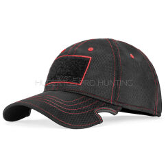 Czapka Notch Adjustable Athlete Operator  black/red Standard Notch / One Size NCA-AOBR-0005