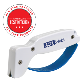 Ostrzałka do noży AccuSharp 001C biała