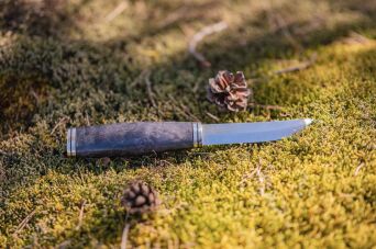 Nóż Eräpuu 5095MR Kalastaja 95 Musta