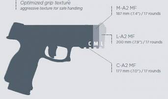 Pistolet Steyr M9-A2 MF (9x19)