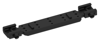 Szyna ARCA na Picatinny (L186)DEFTAR / PRA-ARCA186-BLK