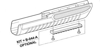 Szyna Weaver pod czółenko Fabarm B-044-A do SDASS/Martial