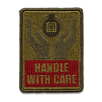 Patch 5.11 Handle With Care 92181-194 green