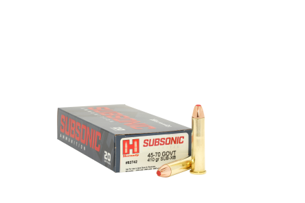 Amunicja Hornady kal.45-70Govt SUB-X Subsonic 410gr/26,6g (20szt) 82742