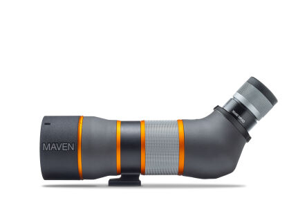 Luneta obserwacyjna Maven S.3A 24x67 - krzyż MIL - Łamana - Grey/Orange - S3A-24MILBLD3