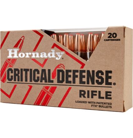 Amunicja Hornady kal.223Rem FTX Critical Defense 55gr/3,6g (20szt) 80270