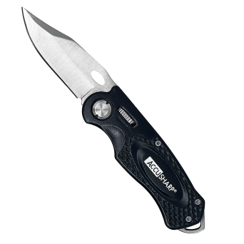 Nóż AccuSharp sport czarny 703C-AS