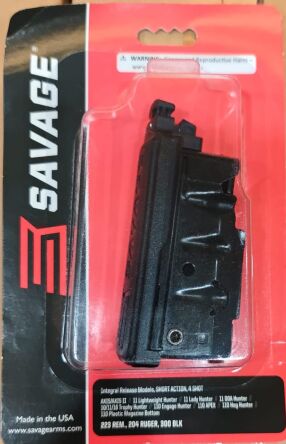 Magazynek Savage AXIS II short action 55230 223Rem, 204 Ruger, 300BLK