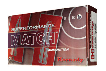 Amunicja Hornady kal.5,56NATO BTHP Superformance Match 75gr/4,86g (20szt) 81264