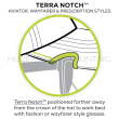 Czapka Notch Adjustable Black Camo Ponytail Operator Terra/Aviator Notch / NCA-PTBCO-02 - 5