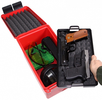 Pudełko na amunicję i pistolet HCC-30 MTM